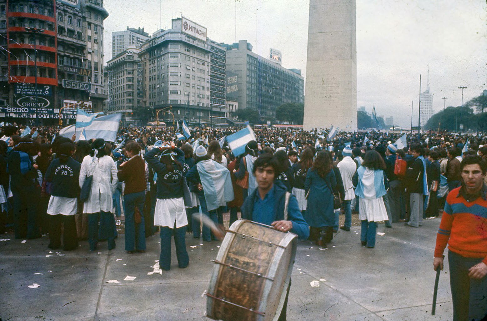 Restauración de foto histórica - Mundial 78